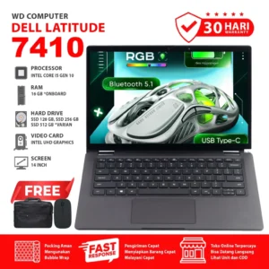 Dell Latitude 7410 Core i5 Gen 10 RAM 16 SSD 256