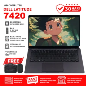 Dell Latitude 7420 Core i5 Gen 11 RAM 16 SSD 256