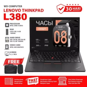 Lenovo Thinkpad L380 Core i3 Gen 7 Ram 8 SSD 256